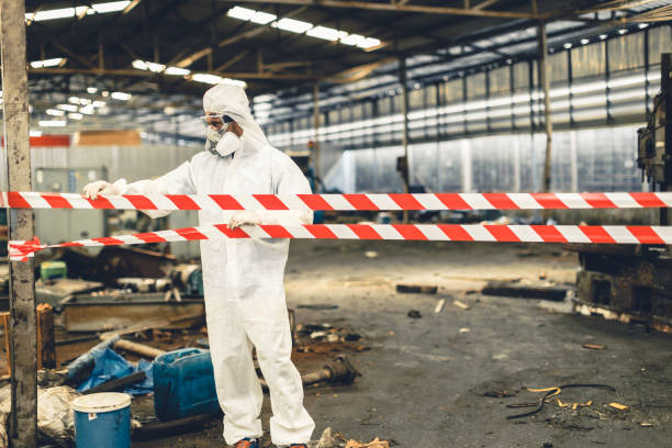Professional Drug Lab Cleanup technician working in Wilmot, NH